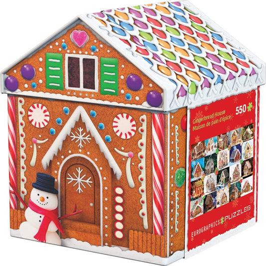 Mézeskalács házikó - díszdobozban Eurographics 550 darabos kirakó puzzle (EUR-8551-5661) - puzzlegarden