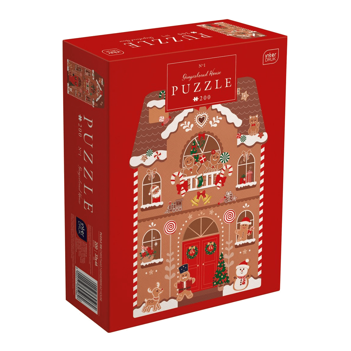Mézeskalácsház Interdruk 200 darabos kirakó puzzle (ID-5902277395962) - puzzlegarden