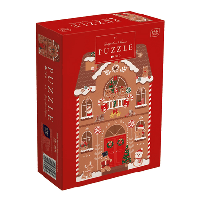 Mézeskalácsház Interdruk 200 darabos kirakó puzzle (ID-5902277395962) - puzzlegarden