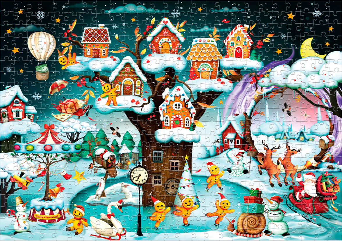 Mézeskalácsvilág Interdruk 500 darabos kirakó puzzle (ID-5902277396044) - puzzlegarden