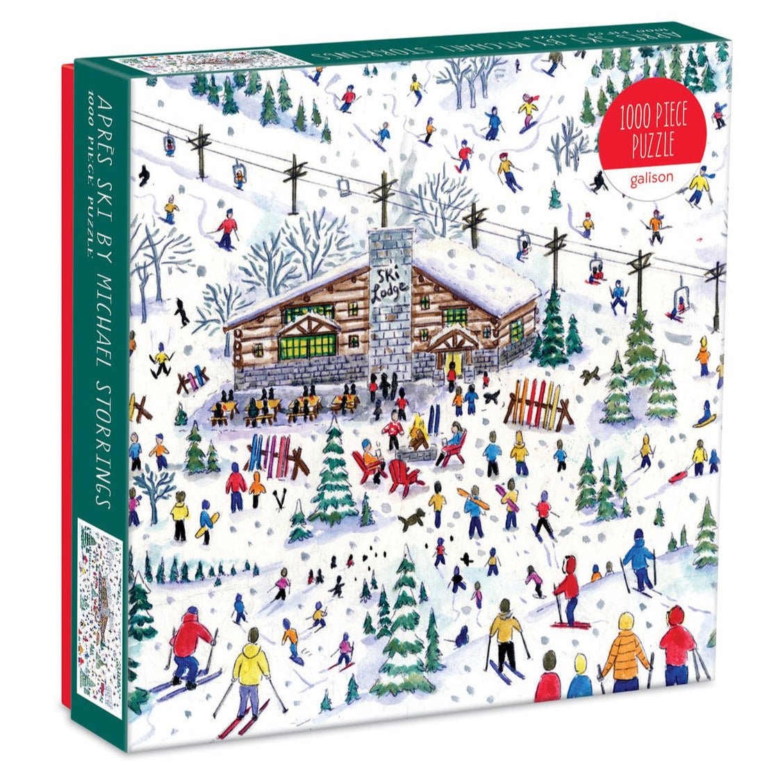 Apres Ski Galison 1000 darabos kirakó puzzle (GA-M021822G 9780735362000) - puzzlegarden