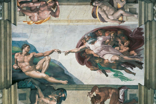 Michelangelo - Ádám Teremtése Ravensburger 5000 darabos kirakó puzzle (RA-17408 4005556174089) - puzzlegarden