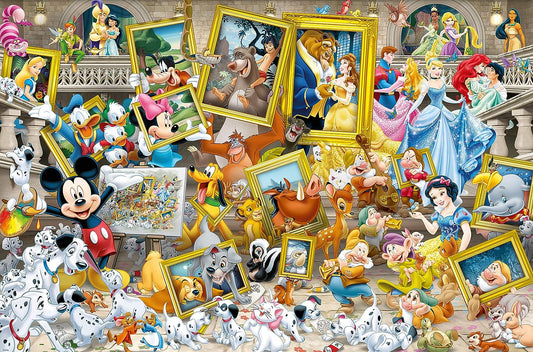 Mickey a Művész Ravensburger 5000 darabos kirakó puzzle (RA-17432 4005556174324) - puzzlegarden