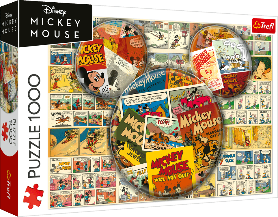 Mickey Egér Képregény Trefl 1000 darabos kirakó puzzle (TR - 10904 5900511109047) - puzzlegarden