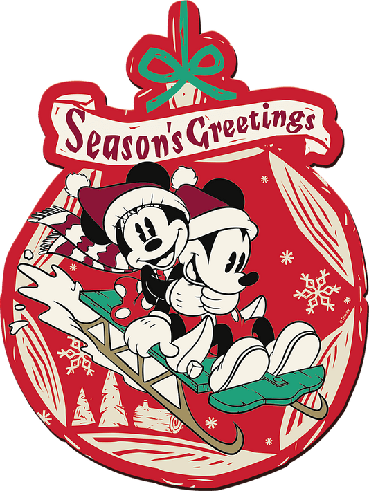 Mickey és Minnie's Karácsonyi Kalandja - FA kirakó Trefl Wood Craft 160 darabos kirakó puzzle (TR-20192 5900511201925) - puzzlegarden