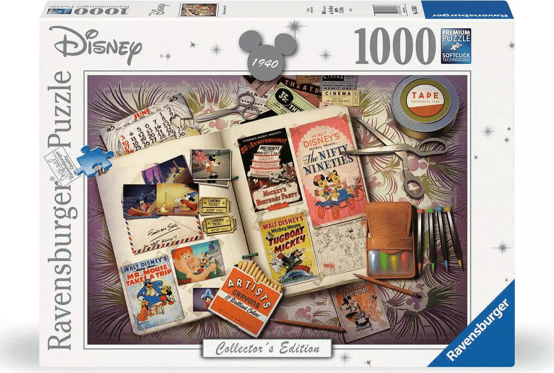 Mickey Évforduló 1940 Ravensburger 1000 darabos kirakó puzzle (RA-17583 4005556175833) - puzzlegarden