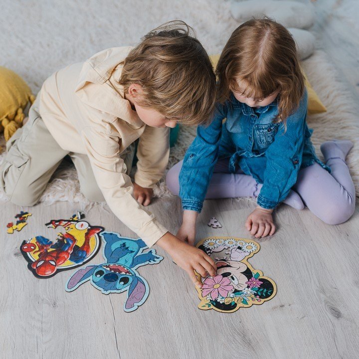 Mickey - FA kirakó Trefl Wood Craft 50 darabos kirakó puzzle (TR-20199 5900511201994) - puzzlegarden