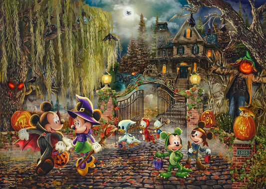 Mickey & Minnie Halloween Móka Schmidt 1000 darabos kirakó puzzle (SCH-58033 4001504580339) - puzzlegarden