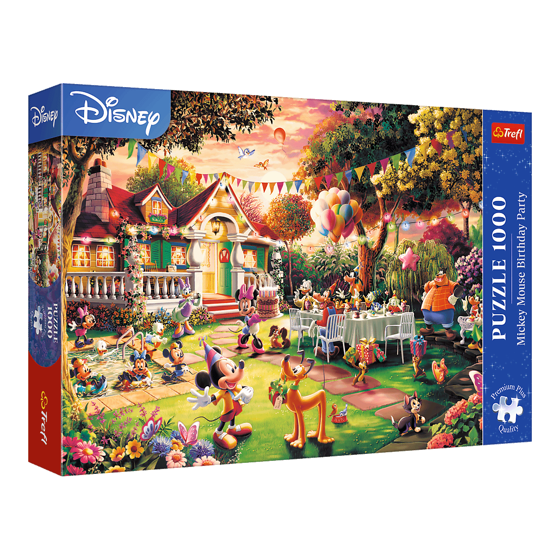 Mickey Mouse születésnapi bulija Trefl 1000 darabos kirakó puzzle (TR-10915) - puzzlegarden