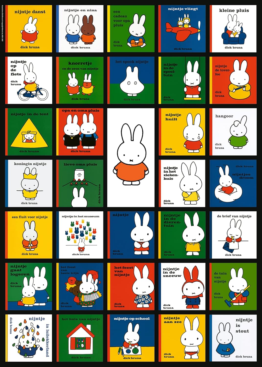 Miffy Könyvek Ravensburger 1000 darabos kirakó puzzle (RA - 17155 4005556171552) - puzzlegarden