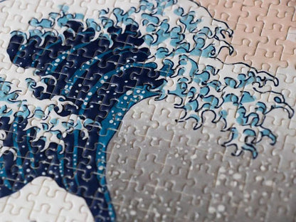 Mikro kirakó – Hokusai: A nagy hullám Londji 600 darabos kirakó puzzle (LN-PZ204U) - puzzlegarden
