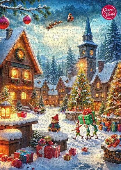 Mikulás segítői Cherry Pazzi 1000 darabos kirakó puzzle (CP-31261) - puzzlegarden