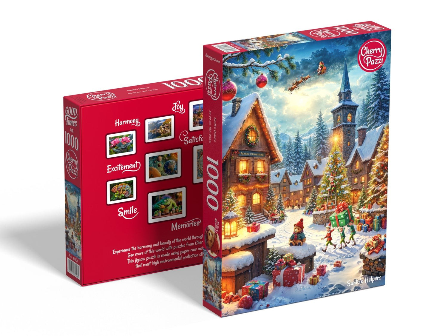 Mikulás segítői Cherry Pazzi 1000 darabos kirakó puzzle (CP-31261) - puzzlegarden