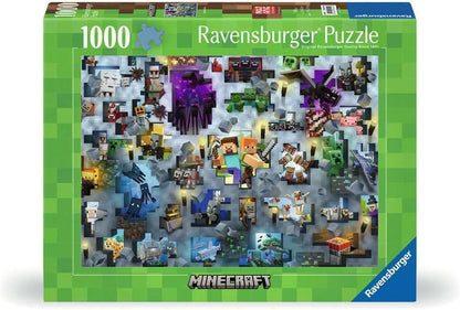 Minecraft Ravensburger 1000 darabos kirakó puzzle (RA-12000422) - puzzlegarden