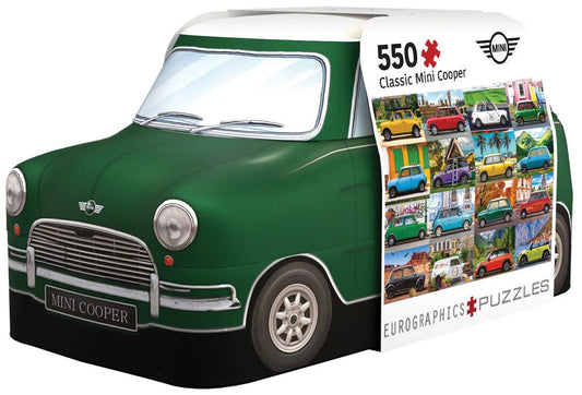 Mini Cooper – fémdobozban Eurographics 550 darabos kirakó puzzle (EUR-8551-6089) - puzzlegarden