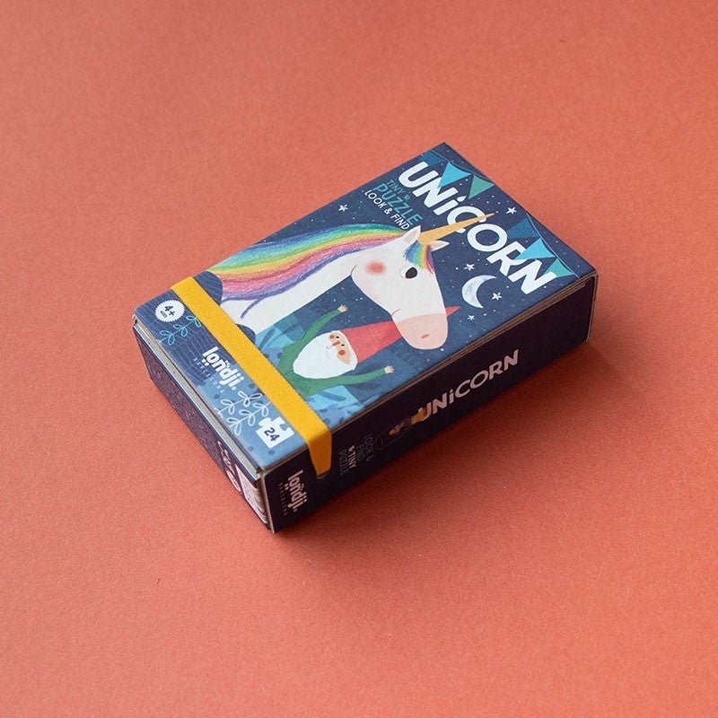 Mini kirakó – Egyszarvú Londji 24 darabos kirakó puzzle (LN-PZ617U) - puzzlegarden