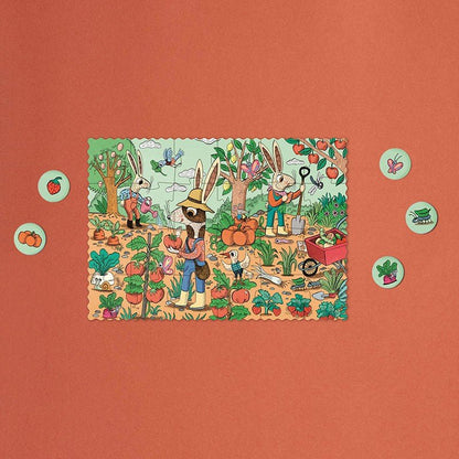 Mini kirakó – Kert Londji 24 darabos kirakó puzzle (LN-PZ616U) - puzzlegarden