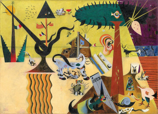 Miró - A Művelt Mező EuroGraphics 1000 darabos kirakó puzzle (EUR-6000-0858 628136608589) - puzzlegarden