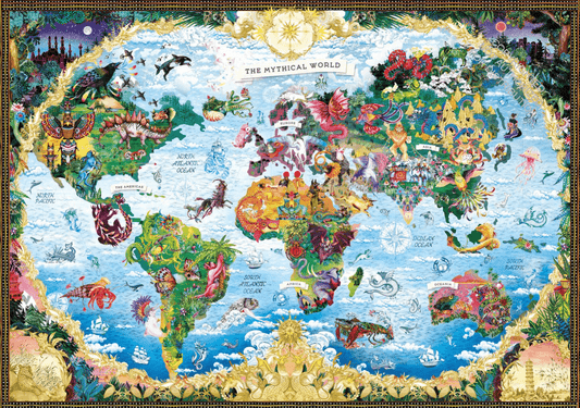 Mitikus világ Laurence King 1000 darabos kirakó puzzle (LK - 9781786279194) - puzzlegarden