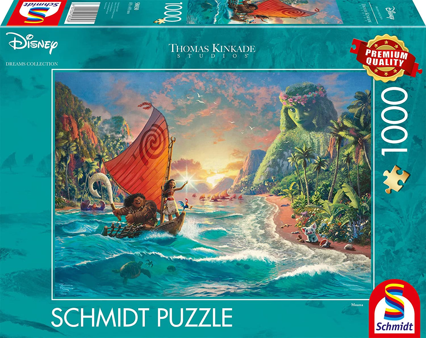 Moana Schmidt 1000 darabos kirakó puzzle (SCH-58030 4001504580308) - puzzlegarden