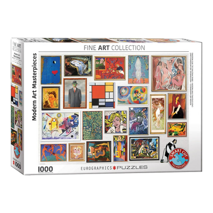 Modern művészeti remekművek Eurographics 1000 darabos kirakó puzzle (EUR-6000-6178) - puzzlegarden