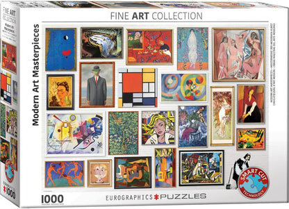 Modern művészeti remekművek Eurographics 1000 darabos kirakó puzzle (EUR-6000-6178) - puzzlegarden