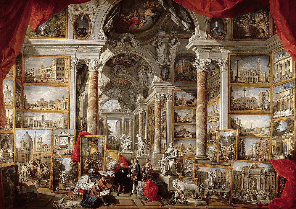 Modern Róma – Panini városa Trefl 4000 darabos kirakó puzzle (TR-USA_99312) - puzzlegarden