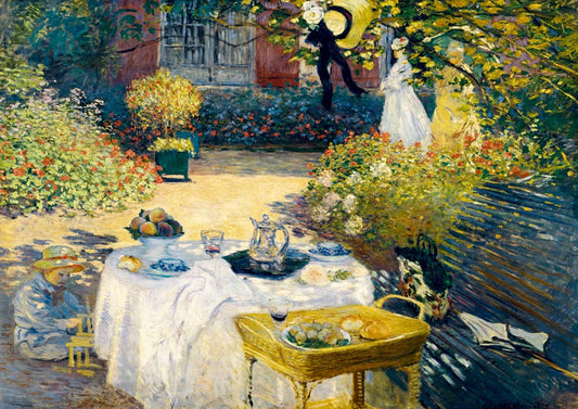 Monet - Az ebéd Bluebird 1000 darabos kirakó puzzle (BB - 60040) - puzzlegarden