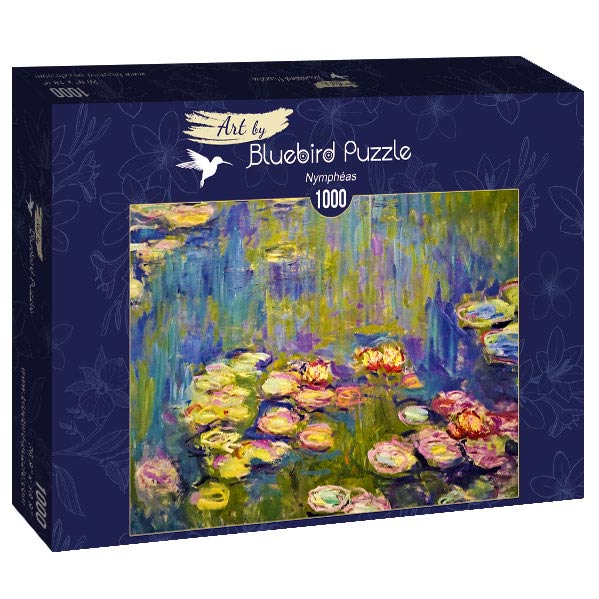 Monet - Tavirózsák Bluebird 1000 darabos kirakó puzzle (BB-60044 3663384600449) - puzzlegarden