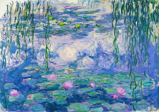 Monet - Vizililiomok Enjoy 1000 darabos kirakó puzzle (EN-1197 5949194011971) - puzzlegarden