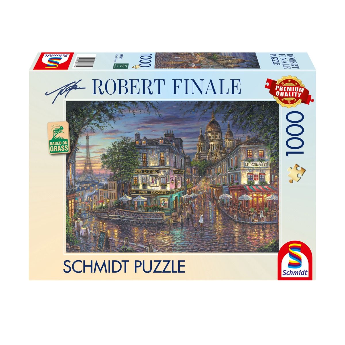 Montmartre Schmidt Spiele 1000 darabos kirakó puzzle (SCH-58645) - puzzlegarden