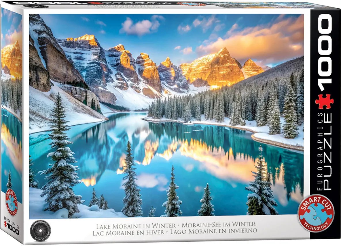 Moraine-tó télen Eurographics 1000 darabos kirakó puzzle (EUR-6000-6101) - puzzlegarden
