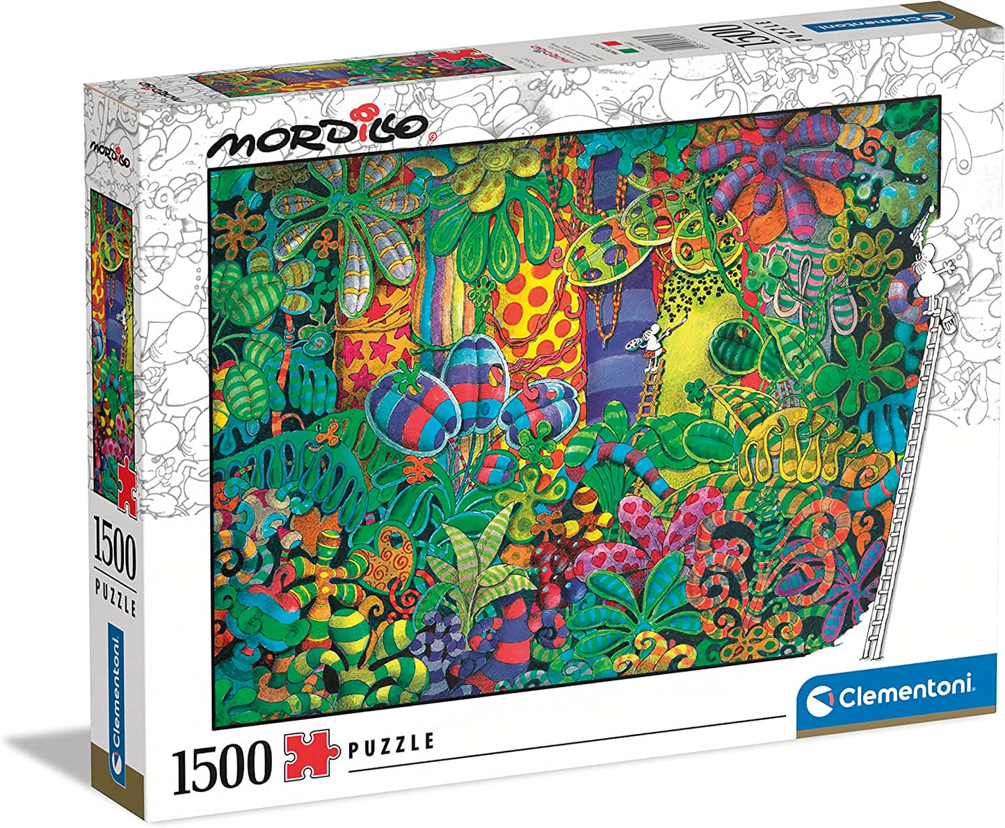 Mordillo Clementoni 1500 darabos kirakó puzzle (CL-31657 8005125316571) - puzzlegarden