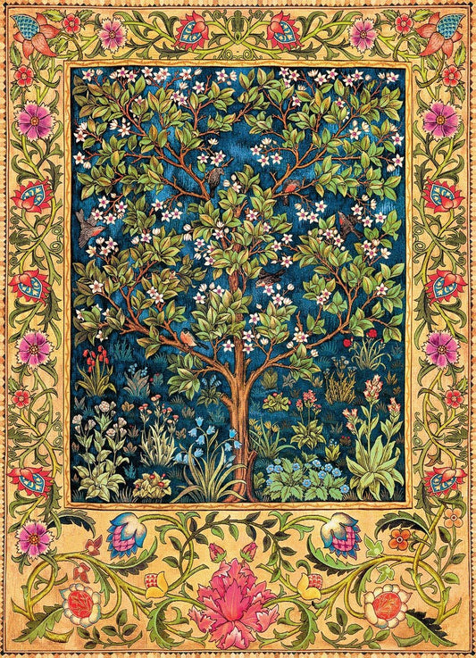 Morris - Az élet fája – falikárpit Eurographics 1000 darabos kirakó puzzle (EUR-6000-5609) - puzzlegarden