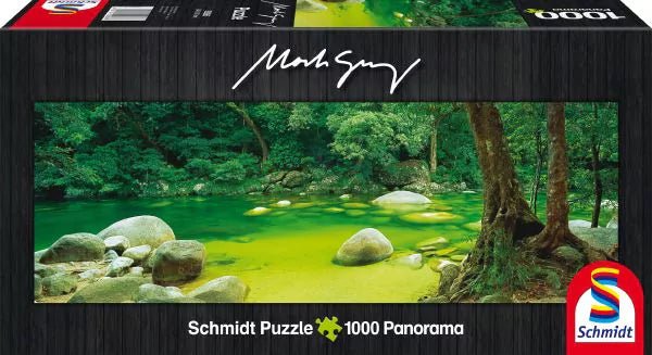 Mossman Gorge - Queensland, Ausztrália - Panoráma Schmidt 1000 darabos kirakó puzzle (SCH-59286 4001504592868) - puzzlegarden