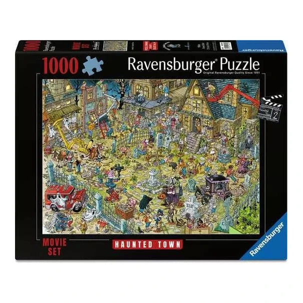 Movie Set No. 2 – Szellemváros Ravensburger 1000 darabos kirakó puzzle (RA-12001895) - puzzlegarden