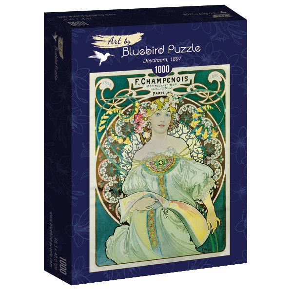 Mucha - Álmodozás Bluebird 1000 darabos kirakó puzzle (BB-60033 3663384600333) - puzzlegarden