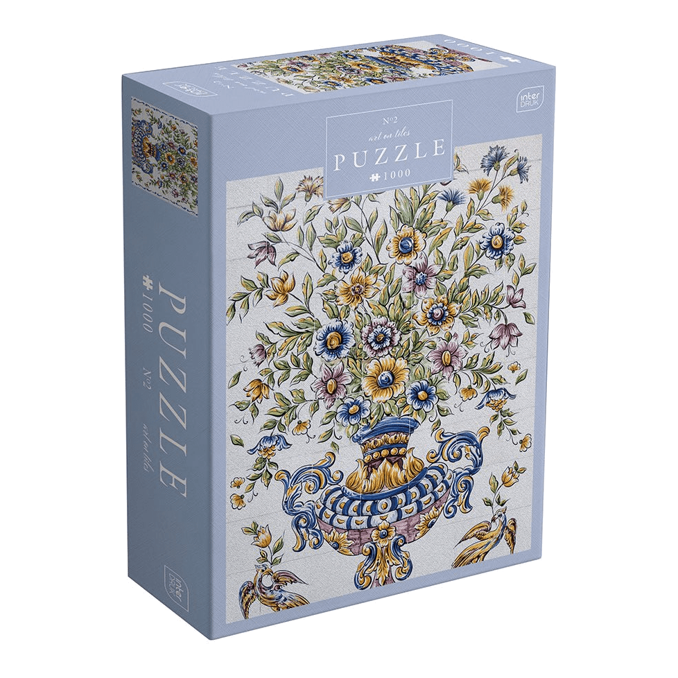 Művészet csempéken 2 Interdruk 1000 darabos kirakó puzzle (ID-5902277385413) - puzzlegarden