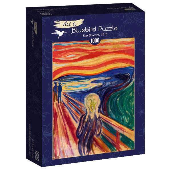 Munch - A Sikoly Bluebird 1000 darabos kirakó puzzle (BB-60058 3663384600586) - puzzlegarden