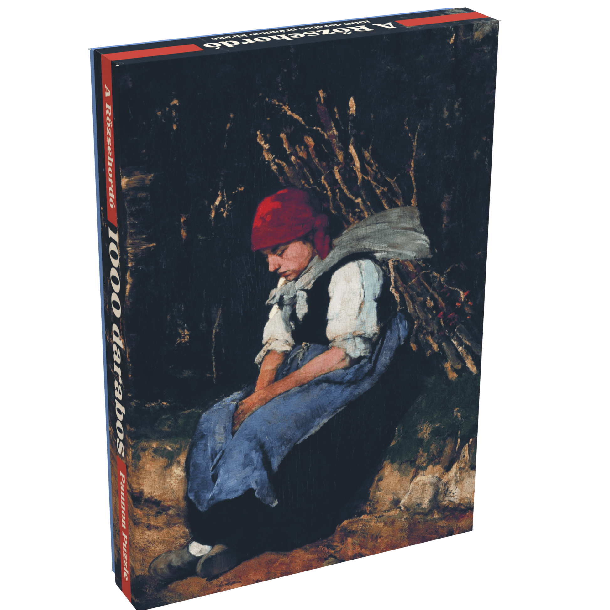 Munkácsy Mihály - A Rőzsehordó Pannon Puzzle 1000 darabos kirakó puzzle (PP-113) - puzzlegarden