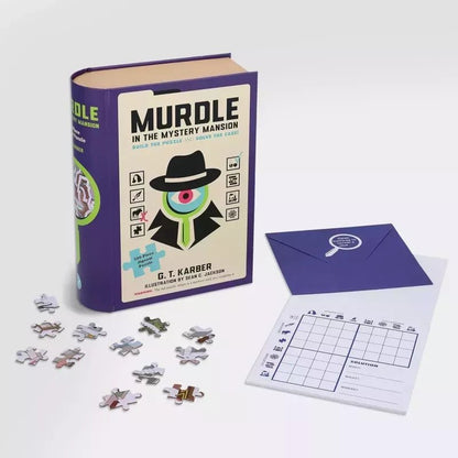 Murdle – Rejtély a kúriában Galison 500 darabos kirakó puzzle (GA-9781797235691) - puzzlegarden