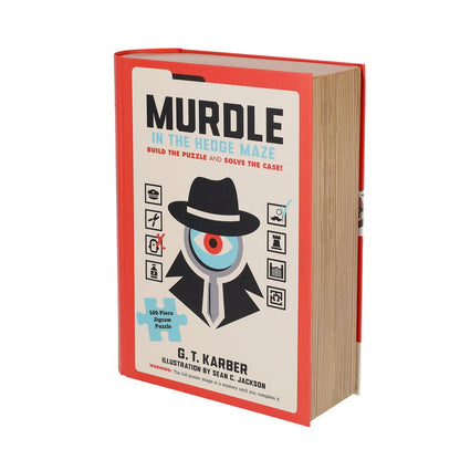 Murdle – Rejtély a sövénylabirintusban Galison 500 darabos kirakó puzzle (GA-9781797235684) - puzzlegarden