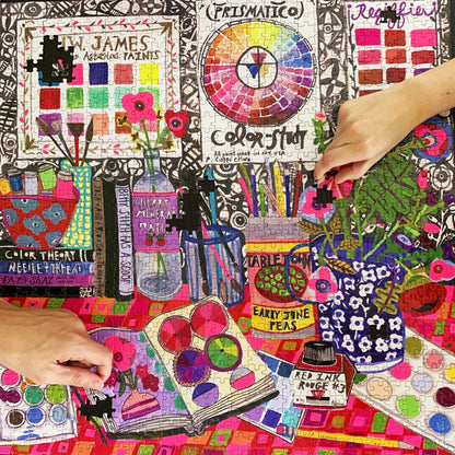 Műterem Eeboo 1000 darabos kirakó puzzle (EB-EPZTATS) - puzzlegarden