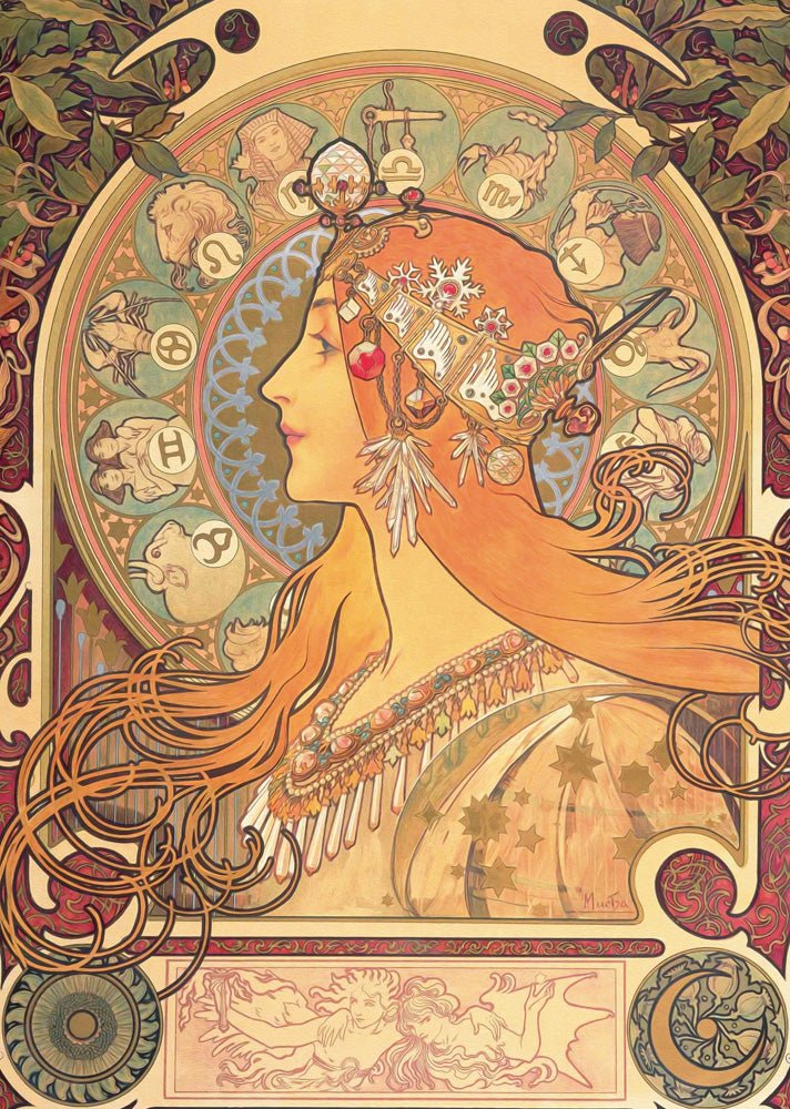 Művészet 9 – Mucha Interdruk 1000 darabos kirakó puzzle (ID-PUZ1000ART9) - puzzlegarden