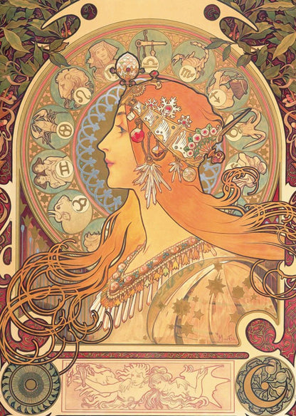 Művészet 9 – Mucha Interdruk 1000 darabos kirakó puzzle (ID-PUZ1000ART9) - puzzlegarden