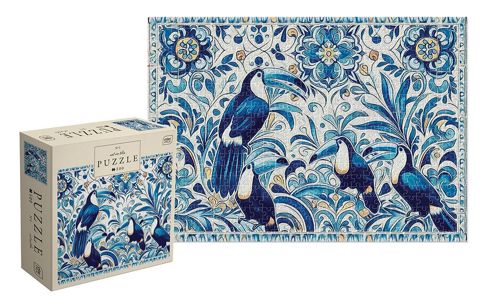 Művészet csempéken 1 Interdruk 500 darabos kirakó puzzle (ID-PUZ500AT1) - puzzlegarden