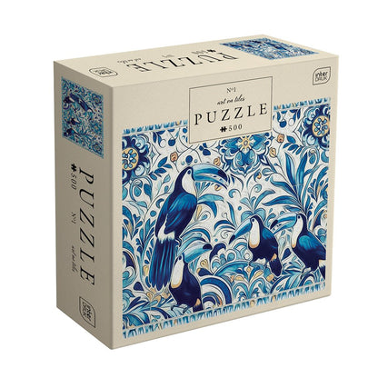 Művészet csempéken 1 Interdruk 500 darabos kirakó puzzle (ID-PUZ500AT1) - puzzlegarden