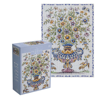 Művészet csempéken 2 Interdruk 1000 darabos kirakó puzzle (ID-PUZ1000AT2) - puzzlegarden