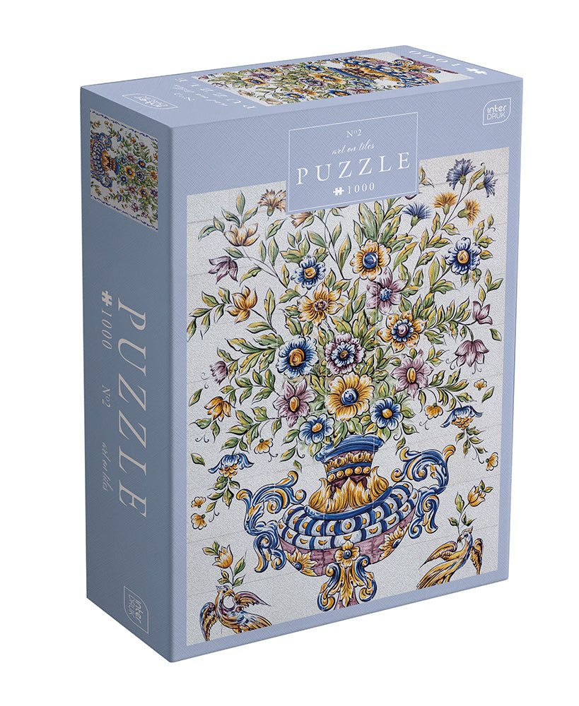 Művészet csempéken 2 Interdruk 1000 darabos kirakó puzzle (ID-PUZ1000AT2) - puzzlegarden
