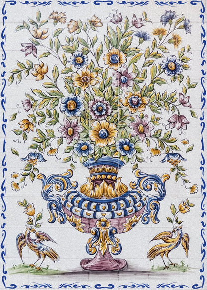 Művészet csempéken 2 Interdruk 1000 darabos kirakó puzzle (ID-PUZ1000AT2) - puzzlegarden